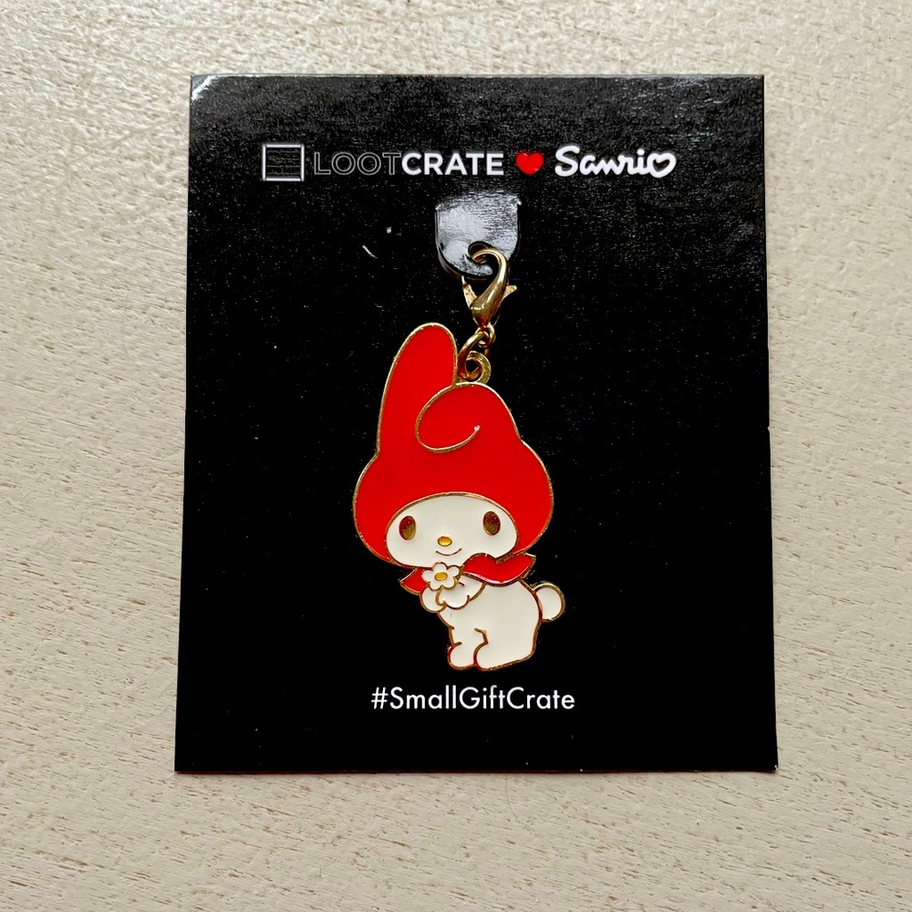 LootCrate Sanrio My Melody charm. Opened, never used. (2017)